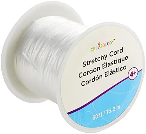 Creatology White Stretchy Cord